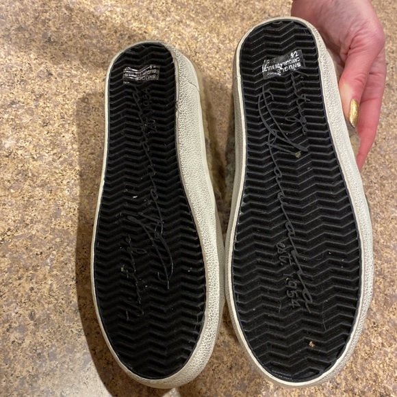 Vintage Havana Fuzzy Camouflage Multi Slip On Sneaker Shoes 7.5 - Picture 13 of 17